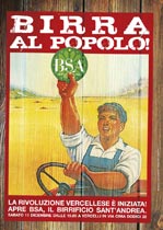 MICROBIRRIFICI ARTIGIANALI: BIRRA CONTINUA DAL BIRRIFICIO SANT'ANDREA (BSA) DI VERCELLI