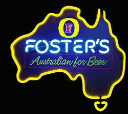 foster's birra australiana birra sab miller canguri australian beer