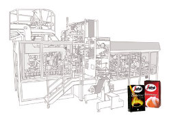 Macchina Caff� g122 goglio Vertical Form Fill and Seal alta velocit�