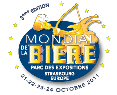 logo mondial de la biere strasbourg 2011 strasburgo francia
