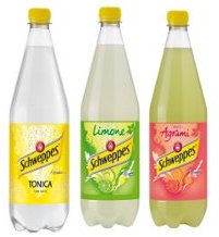 L'INCONFONDIBILE SCHWEPPES PRESENTA LA NUOVA BOTTIGLIA DA 1L