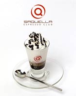Sequella Espresso club coppa caffè e panna