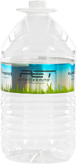 NATURALLY LIGHT PET 5 LITRI LEGGERO Packaging Liquidi Acque Boccioni