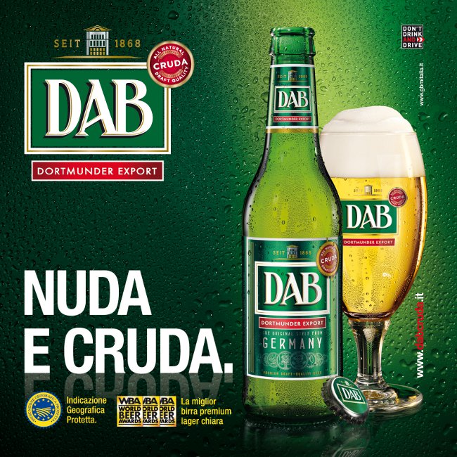 DAB birra bottiglia radeberger