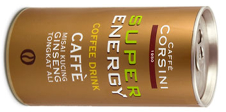 Lattina Energy Drink Corsini Caffè