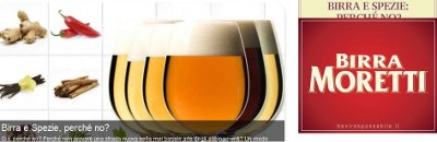 moretti cucina birra e spezie perch� no