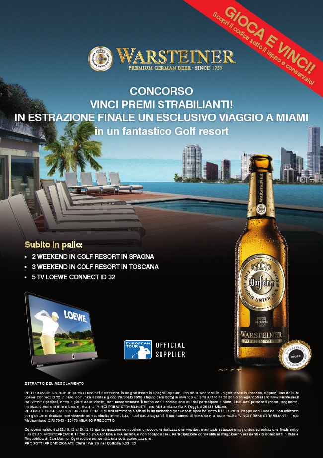 concorso warsteiner