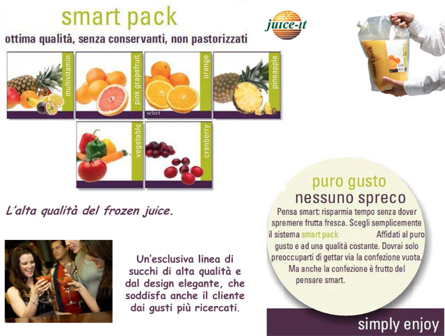 Smart Pack Succhi Frutta e Nettari Horeca